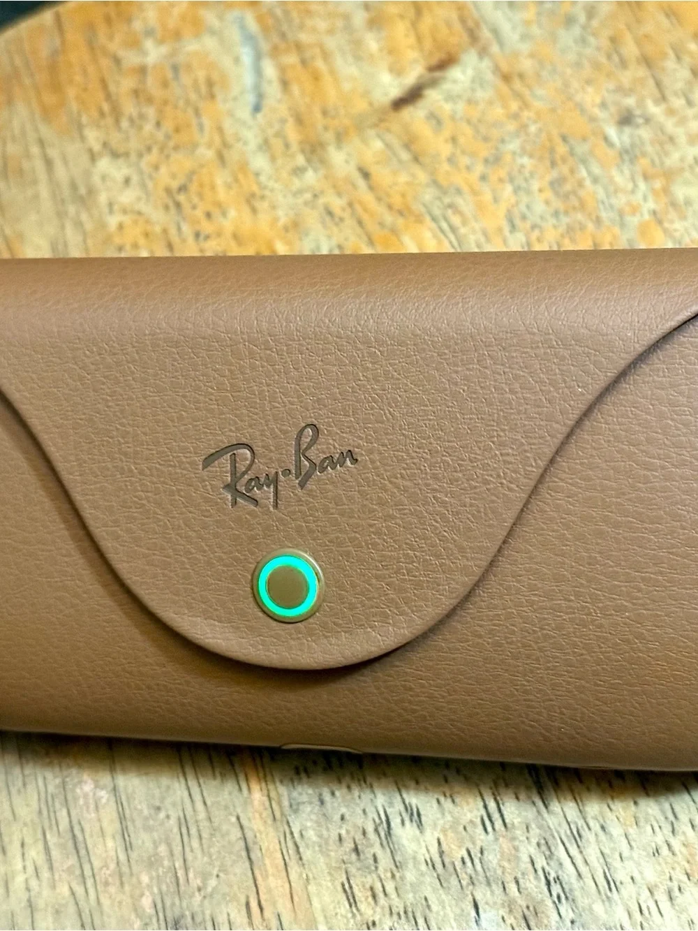 Ray-Ban Smart Sunglasses — Black Frame with Green Lenses